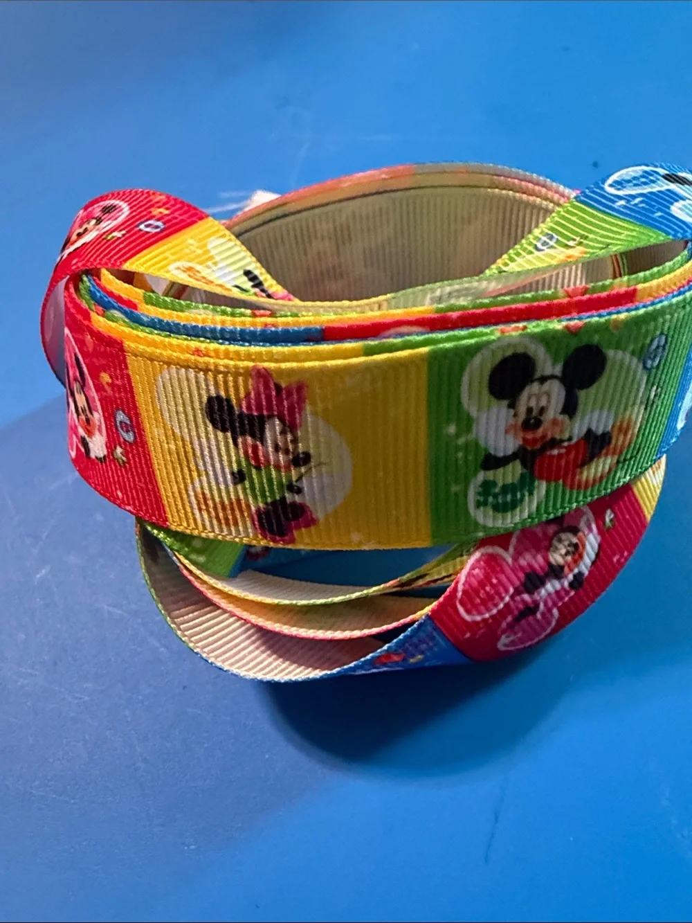Kids Printed Ribbon Pack - Pink, Purple, Blue, Black, White